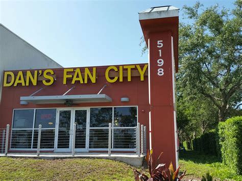 Dans fan city - Dan’s Fan City in Sarasota, FL is conveniently located at 6728 South U.S. 41 (Tamiami Trail) Northwest of W. Tarpon Blvd. NW. This ceiling fan store is one of two locations in Sarasota, FL and has a ton of great residential and commercial ceiling fans for your home or business. 